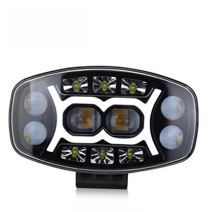 Nouveau phare de travail LED ovale 10 pouces 1W 12V pour camion, avec clignotants dynamiques séquentiels, pour conduite tout-terrain - Product Image 3
