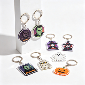 Nouveauté : Porte-clés en acrylique Halloween, breloque mignonne, cadeau de fête - Product Image 1