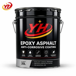 Peinture époxy au <span class=keywords><strong>goudron</strong></span> de houille YUHONG, très vendue, pour quais de navires, structures en acier, antirouille, résistante aux produits chimiques, revêtement haute performance - Product Image 1