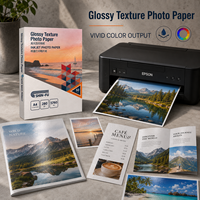 Papier photo 13x19, texture brillante, papier jet d'encre, vente en gros OEM, impression photo jet d'encre, feuilles de papier photo 300g