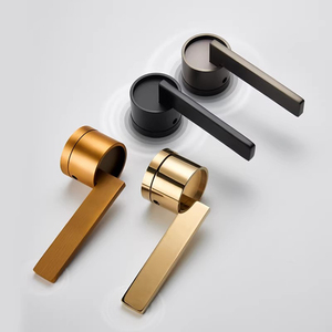 Manija <span class=keywords><strong>de</strong></span> Puerta <span class=keywords><strong>de</strong></span> Lujo en Línea <span class=keywords><strong>de</strong></span> Aleación <span class=keywords><strong>de</strong></span> Aluminio y Zinc con Latón, Juego <span class=keywords><strong>de</strong></span> Panel con Cerradura <span class=keywords><strong>de</strong></span> Llave para Privacidad del Hogar, Manijas <span class=keywords><strong>de</strong></span> Puerta <span class=keywords><strong>Interiores</strong></span> con Palanca - Product Image 5