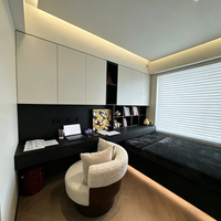 Lit plateforme tatami de style japonais, gain de place