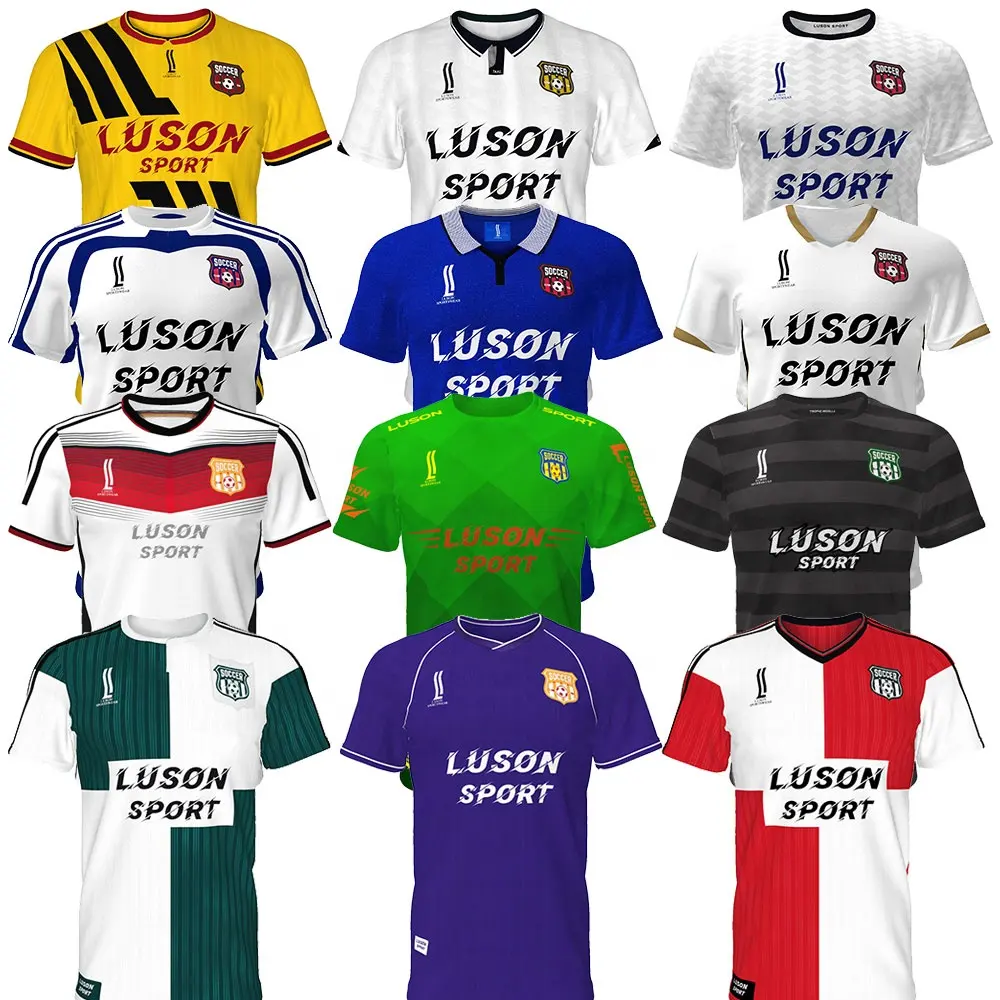 Großhandel individuelles Spanien Fußballtrikot Uniform Fußball-T-Shirt für Herren Fußballtrikot
