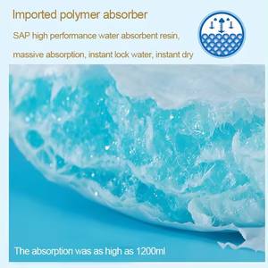 مستلزمات حفاضات الأطفال حديثي الولادة للاستعمال مرة واحدة بالجملة قماش ناعم ومطاط غير منسوج - Product Image 4