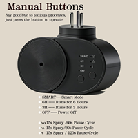 Petits diffuseurs d'arômes rechargeables à brancher sur prise murale, diffuseur électrique nébulisant en plastique avec logo personnalisé pour chambre d'hôtel