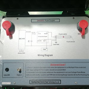 جهاز ZWD5053 لتحديد مواقع أعطال الكابلات تحت الأرض باستخدام تقنية انعكاس النطاق الزمني (TDR) مع طرق متعددة للنبضات - Product Image 3