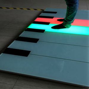 Vente flash : Plancher de danse LED, lecture de musique, encastré, extérieur, RGB, couleur interactive, piano géant au sol - Product Image 2