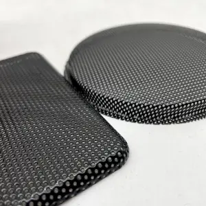 Punching plate wire mesh/ decorative speaker cover grille with micro hole perforated/dust and sound enclosure