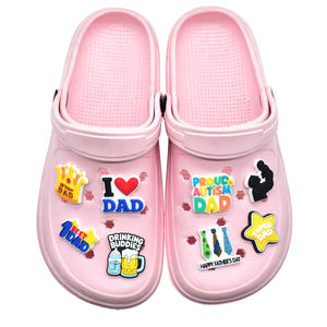 Ciondoli per Scarpe 'Super Papà' per la Festa del Papà, Decorazioni per Zoccoli '<span class=keywords><strong>Papa</strong></span> <span class=keywords><strong>Daddy</strong></span>', Souvenir Promozionali, Vendita all'Ingrosso - Product Image 2