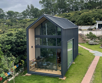 Villa Modulaire de Luxe à Deux Étages Détachable, Design Moderne, Écologique, Espace de Vie Portable pour l'Europe avec Façade Personnalisée