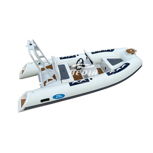เรืออลูมิเนียมขนาดเล็ก CE Luxury รุ่น Orca 3.6 เมตร เรือยางแบบพับได้พร้อมห้องโดยสารสำหรับเรือยอชท์ตกปลา รับประกัน 5 ปี SP360 - Product Image 2