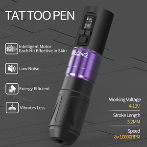 Máquina de <span class=keywords><strong>Tatuaje</strong></span> <span class=keywords><strong>NINJA</strong></span> al por Mayor, Tipo Pluma, Recargable, con Trazo de 3.2mm, Permanente, con Logotipo Personalizado - Product Image 2