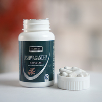 Marque privée 100% extrait d'Ashwaganda biologique naturel/capsules d'ashwaganda/poudre d'extrait d'ashwagandha