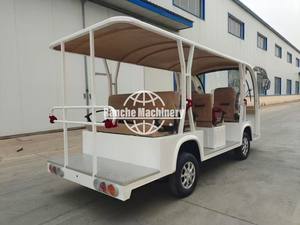 Aprobado City Sightseeing Bus Outdoor Tourist Electric Sightseeing Car Bus Electric Van para la venta - Product Image 2