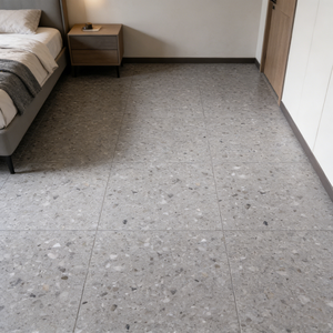 Baldosa de <span class=keywords><strong>Terrazo</strong></span> Gris Moderna Personalizable de 60x60 cm, 20 mm de Grosor, Mejor <span class=keywords><strong>Precio</strong></span> al por Mayor para Baldosas de <span class=keywords><strong>Suelo</strong></span> de Villas - Product Image 2