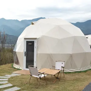 Роскошная 2024 Высокая довольно купольная палатка Открытый водонепроницаемый Новое поступление Купольный дом для продажи