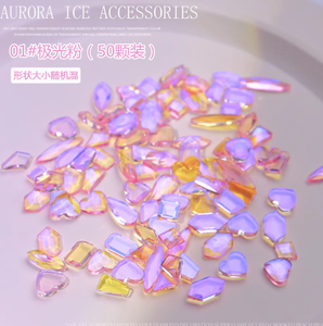 Cristales de Vidrio en Forma de Corazón para Uñas, Gemas de Cristal, Adornos para Manicura, Decoración DIY para Uñas, Accesorios de Joyería, Herramienta Decorativa - Product Image 5