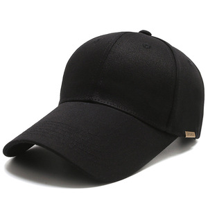 Unisex Baseball Cap Solid Color Adjustable Brim Sun Protection Spring Summer Cotton Yarn Hat - Product Image 5