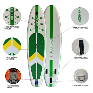 Tabla de <span class=keywords><strong>Paddle</strong></span> <span class=keywords><strong>Surf</strong></span> Inflable para Principiantes, con Tecnología Drop Stitch, Ecológica, Fácil de Equilibrar, Diseño Anti-Vuelco, Diversión Acuática y Recreación - Product Image 3