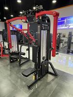 Équipement de musculation pour salle de sport commerciale, machine combinée réglable pour les deltoïdes arrière et les pectoraux