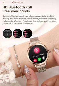 Reloj inteligente NX7 AMOLED de Diseño de Moda de lujo, pantalla pequeña de 1.106 pulgadas para <span class=keywords><strong>mujer</strong></span>, reloj inteligente con llamadas BT para <span class=keywords><strong>mujer</strong></span> - Product Image 5