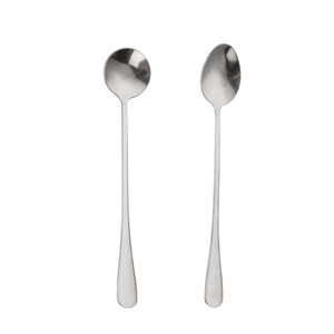Stainless steel spoon long handle <b>ice</b> spoon 1010 <b>ice</b> tip <b>ice</b> round stirring spoon, honey spoon mug gift spoon - Product Image 5