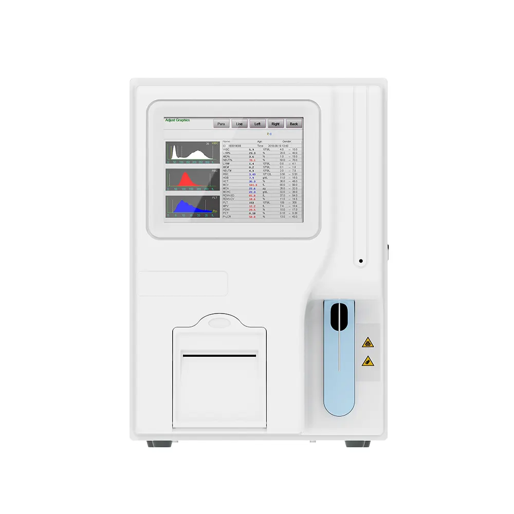 Medical Laboratory Equipment HA3100ポータブル3部分全自動血液分析装置中国