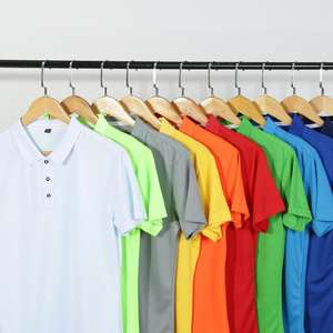 Ropa de manga corta de secado rápido para hombre, ropa de verano para hombre, uniforme escolar de marca Lisa, polos de diseño de algodón - Product Image 1