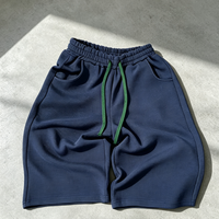 Pantalones Cortos de Alta Calidad para Hombre, Personalizables con Logotipo, Tela Waffle, 380 g/m², Felpa Francesa