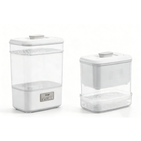 Stérilisateur et chauffe-biberon électrique multifonction de petite taille, stérilisateur numérique et sécheuse pour bébés de 0 à 12 mois, en plastique sans BPA