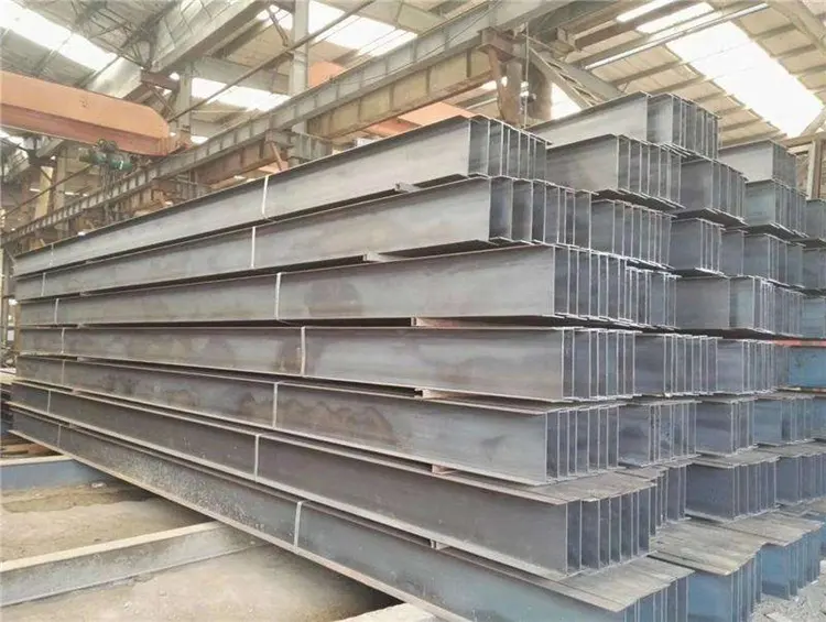 Trave d'acciaio prefabbricata strutturale di sezione 450 di I per la casa del capannone del magazzino dell'officina