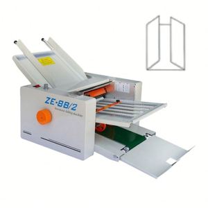 Máquina Automática de Plegado y Hendido de Papel A3 Controlada por PLC con Capacidad de 80 m/min para Producción Manual - Product Image 4