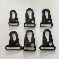 Clips à bec d'aigle agrandis en alliage de zinc, équipement tactique, porte-clés, crochets à ressort, mousqueton, boucle, paracorde d'extérieur, sac