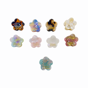 Jepit Rambut Anak Motif Bunga Oradour, Jepit Mini Akrilik Grosir, Aksesoris Bunga Buah Lucu dan Manis untuk Anak Perempuan - Product Image 6