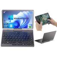Portátiles de Marca Blanca, Nuevo Mini Portátil de 8'' con Pantalla Táctil IPS, Tarjeta Gráfica Intel, Cuerpo de Metal, Computadora con Pocket PC