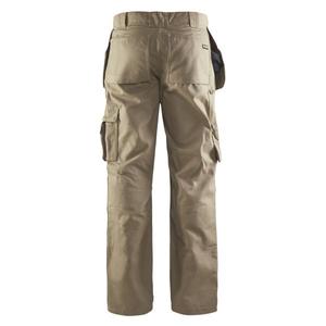 BLAKLADER - 153013102800D112 Pantalon d'artisan avec trois coutures à l'aiguille Khaki antique-PANTALON DE TRAVAIL EAN 7330509285596 - Product Image 3