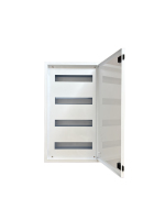 Boîtier de distribution MCB 4 rangées 56 voies en acier IP54, armoire électrique de télécommunications intérieure, panneau de distribution métallique, boîtier de commande