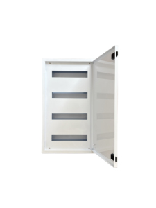 Boîtier de distribution MCB 4 rangées 56 voies en acier IP54, armoire électrique de télécommunications intérieure, panneau de distribution métallique, boîtier de commande - Product Image 3