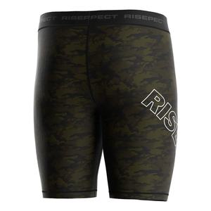 Shorts de compression vintage pour hommes avec logo personnalisé, idéaux pour le sport, la gym et le basketball - Product Image 2