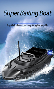 Bateau à appâts pour la pêche à la carpe avec navigation automatique, télécommande 500 m, capacité de charge de 1,5 kg - Product Image 3