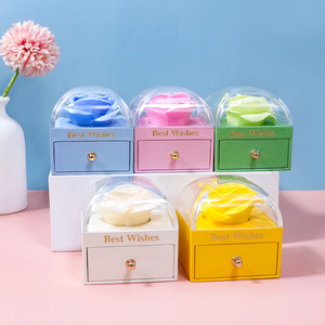 Wholesale Sliding <b>Drawer</b> Jewelry Container Elegant Flower Box Display for Jewelry Packaging - Product Image 2