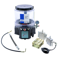 Système de lubrification central de graisse automatique Pompe de lubrification progressive pompe à graisse électrique automatique pour chargeur d'excavatrice