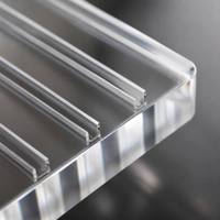 Présentoir personnalisé en acrylique pour lunettes, support de comptoir optique pour lunettes de soleil, présentoir à lamelles, vente en gros OEM, fournisseur d'usine