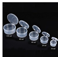 Boîte en plastique PP transparente de haute qualité, directement de l'usine, faible MOQ, avec couvercle à charnière, organiseur de rangement pour bijoux et composants électroniques