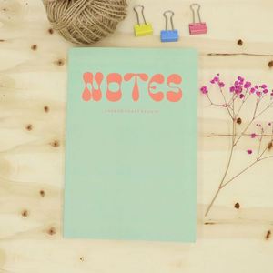 สมุดโน้ตปกอ่อนสีขาว พิมพ์ลายตามสั่ง 120 แผ่น หนา 300 แกรม กระดาษมีเส้นบรรทัด 100 กรัม ขนาด A5 เหมาะสำหรับเป็นของขวัญสำหรับนักเรียน - Product Image 3