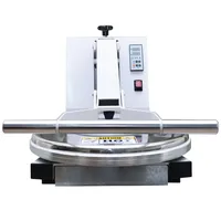 Machine électrique commerciale de presse de pâte à pizza d'équipement d'aplatissement de tortilla de taco semi thincake pour le restaurant
