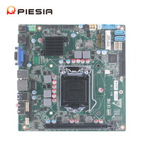 Pabrik Piesia LGA 1151 H110 H170 Onboard 4GB DDR4 2 Lan 6 Com komputer industri Mainboard 1 * VGA PCIE3.0 Mini Motherboard ITX