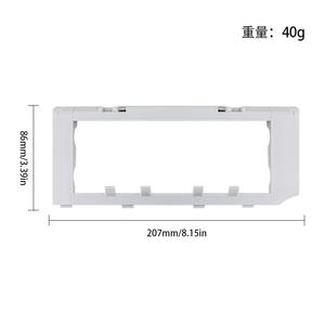 Cubierta de cepillo principal para Roborock G20 S8 S8 Plus S8 Pro, pieza de repuesto de cepillo giratorio, plástico, Compatible con uso doméstico - Product Image 4