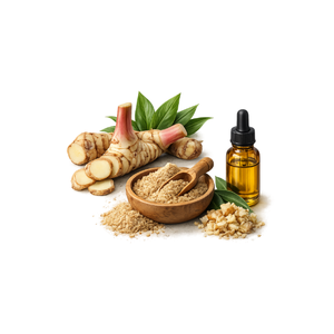 Galangal <b>Essential</b> <b>Oil</b>, a natural herb known for its warm aroma, is perfect for relaxation and holistic wellness rituals. - Product Image 1