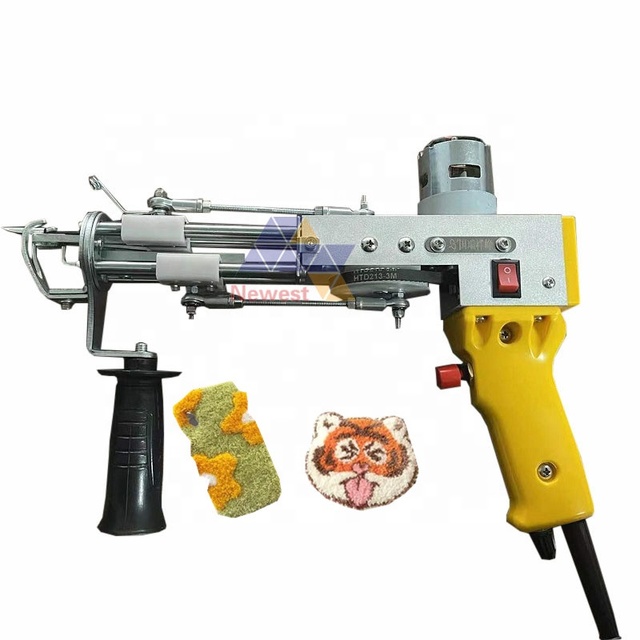 100-240 V Carpet Weaving Knitting Machine  Wool Tufting Gun  Wool Tufting Machine With Cut Pile Loop Pile 2 in 1